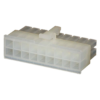 Connettore Molex Serie Mini-Fit Jr. 18 Vie Maschio Porta Pin Femmina Bianco Codice 0039012180