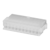 Connettore Molex Serie Mini-Fit Jr. 20 Vie Femmina Porta Pin Maschio Bianco Codice 0039012201