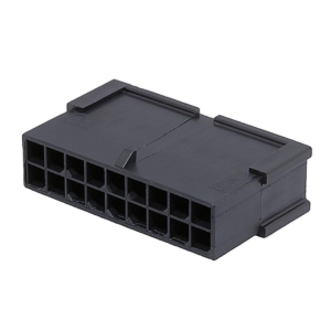 Connettore 18 Vie 0430201811 Molex Serie Micro-Fit 3.0 Nero