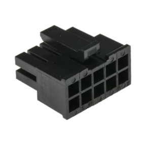 Connettore 10 Vie 0430251000 Molex Serie Micro-Fit 3.0 Nero