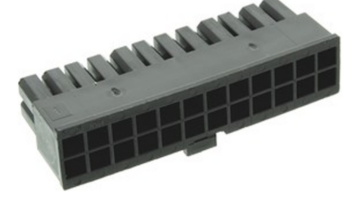 Connettore 24 Vie 0430252400 Molex Serie Micro-Fit 3.0 Nero