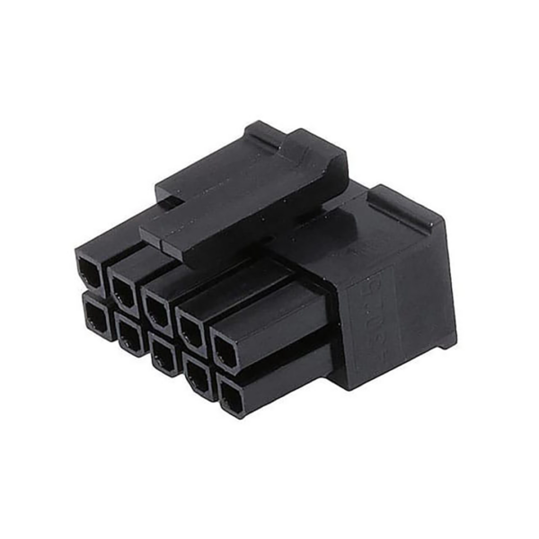 Connettore 10Vie 430251000 Molex Serie Micro-Fit 3.0 Nero